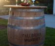 Table Jardin Ovale Beau Wine Barrel Bar Table Amazing for Reception and Cocktail