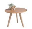 Table Jardin Ovale Charmant Mesa De Café Peque±a Wood 40 54cm Mesa De Café N³rdica