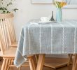 Table Jardin Rectangulaire Unique Beddingoutlet Fleur Nappe Coton Et Lin D Ner Nappe Macramé