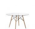 Table Jardin Ronde Bois Charmant Table Brich Scand 120