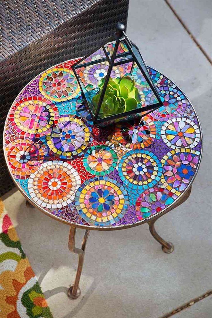 Table Mosaique Jardin Beau Karen Ooi Wei Sian Wsooi On Pinterest