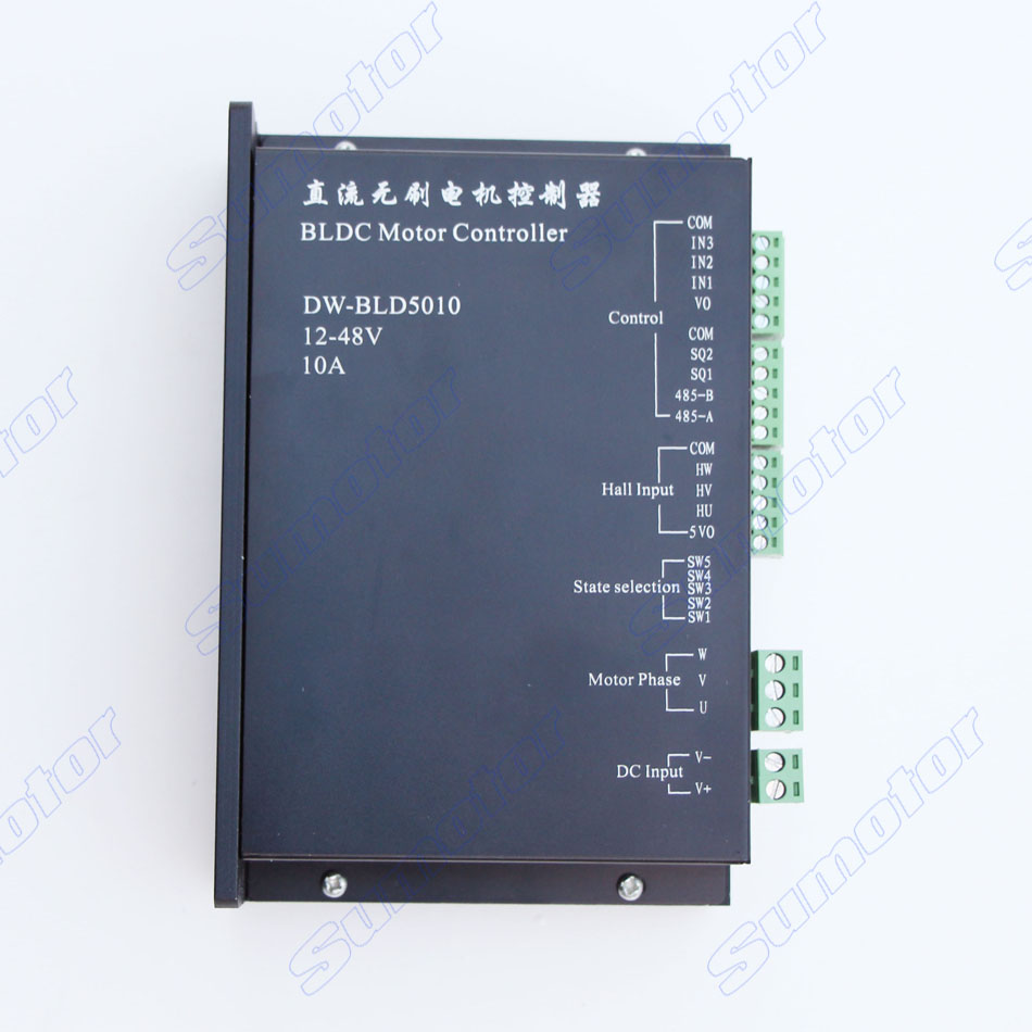 BLDC Motor Controller input 18 48V DC 10A External brushless motor driver for Brushless DC Motor