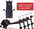 Table Reglable Hauteur Pas Cher Frais Banc De Musculation Appareil   Abdo Hauteur Réglable 135l X