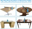 Table Reglable Hauteur Pas Cher Frais Joy J Filet De Tennis De Table Filet De Ping Pong Rétractable Portable Rétractable De Remplacement De Filet De Tennis De Table