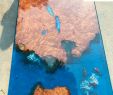 Table Resine Nouveau Epoxy Resin Transparent Coffee Table Handcrafted Custom 3d