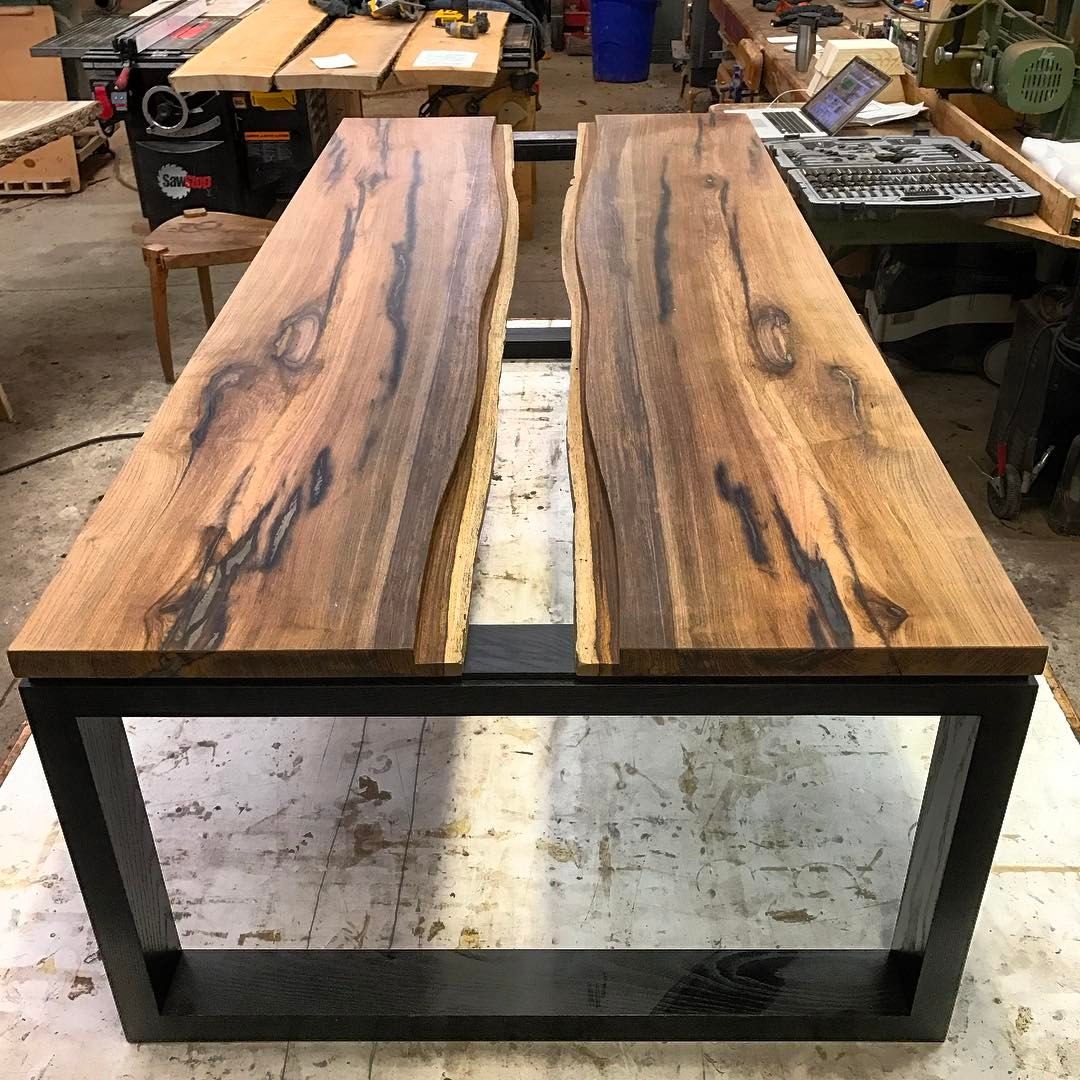 Table Resine Nouveau Regardez Cette Photo Instagram De Canadianwoodworks • 5 490