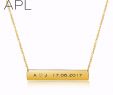 Table Resine Tressee Best Of ápersonnaliser Nom Collier Bar Pendentif Collier Peut