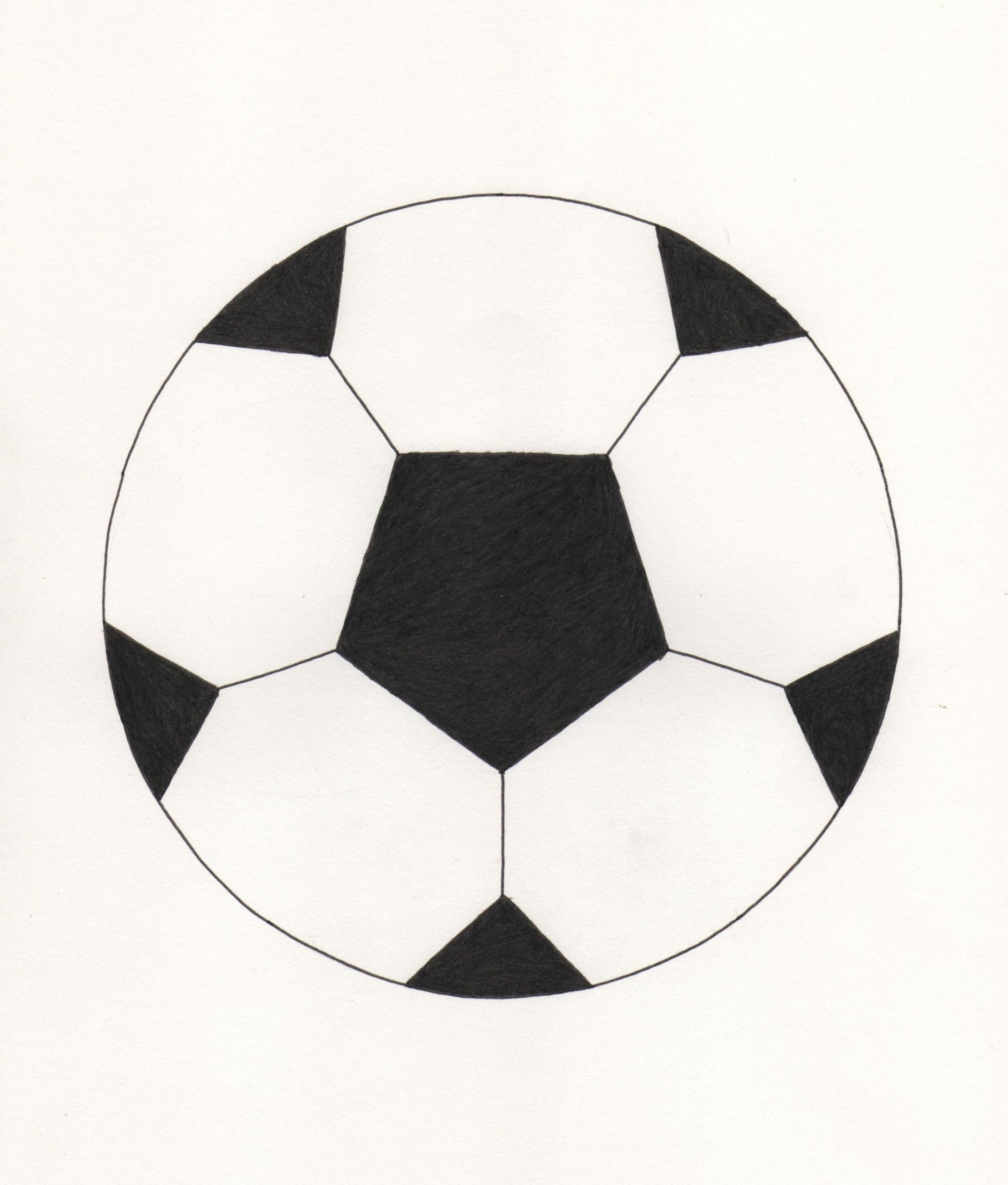 dessin au pas le ballon de foot youtube