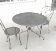 Table Ronde Fer forgé Extérieur Frais Tables Et Chaises De Jardin En soldes