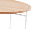 Table Ronde Modulable Frais Table Basse De Salon Imotep Blanche En Bois Et Métal