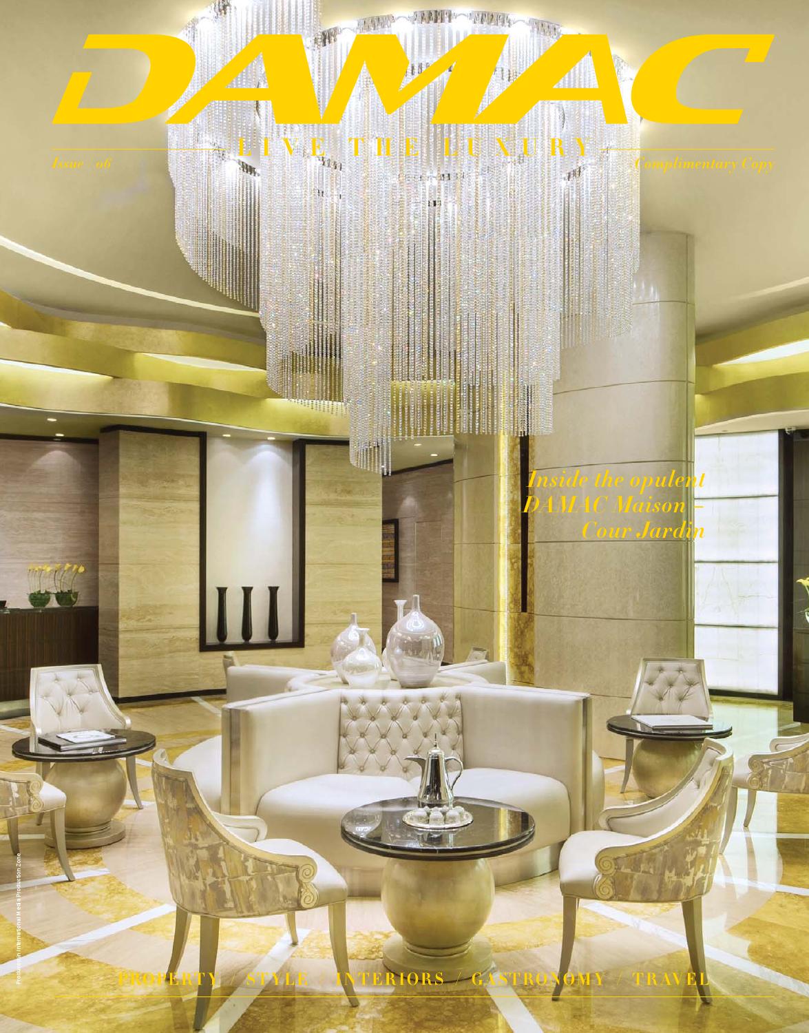 Table Roulante De Jardin Luxe Damac Magazine issue 06 Apr 2015 by Damac Properties issuu
