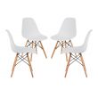 Tables Et Chaises De Jardin En solde Frais Lot De 4 Chaises Brich Scand Sklum