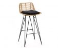 Tabouret De Bar Exterieur Resine Tressee Génial Chaise De Bar Design En Rotin 67cm Drawer Capurgana