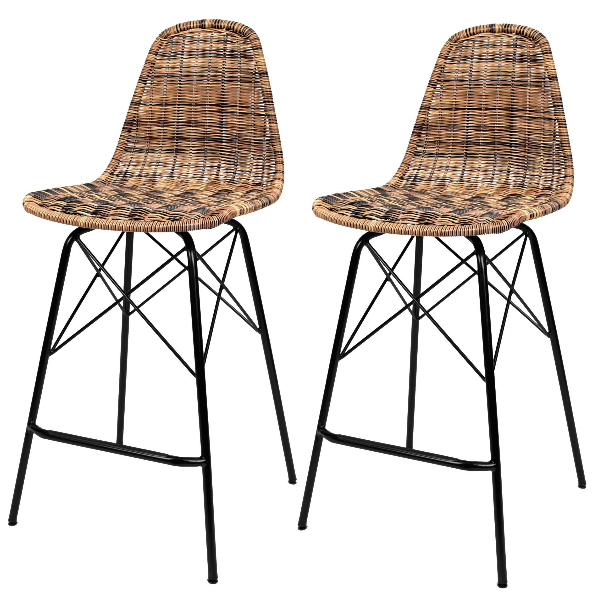 Tabouret De Bar Exterieur Resine Tressee Génial Chaise De Bar Design En