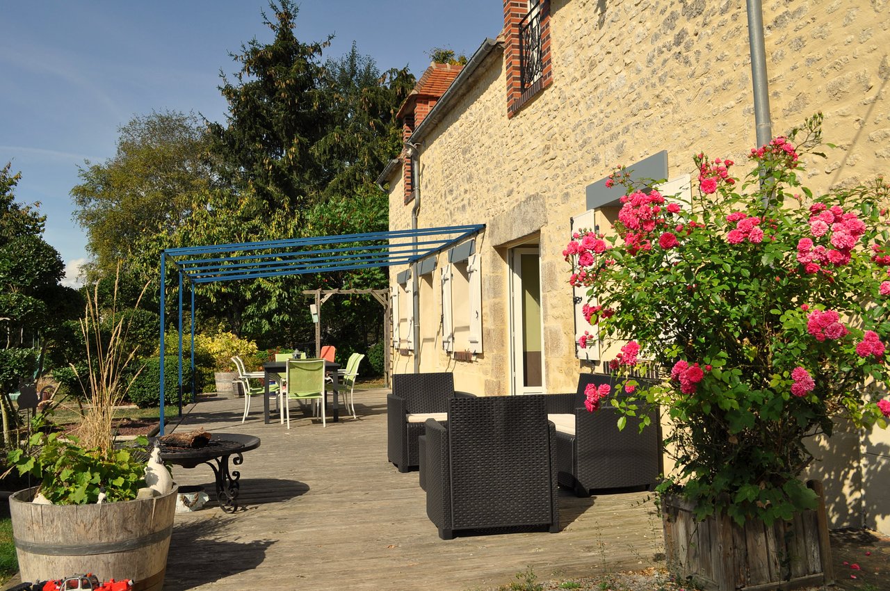 grande terrasse en bois