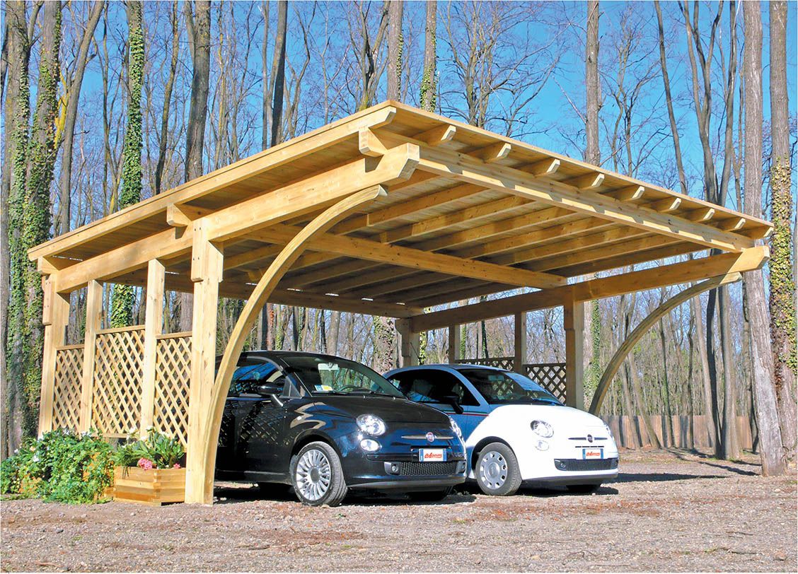 Abri De Jardin Metallique Élégant Exterior Back to Nature Wood Car Ports Wood Car Ports