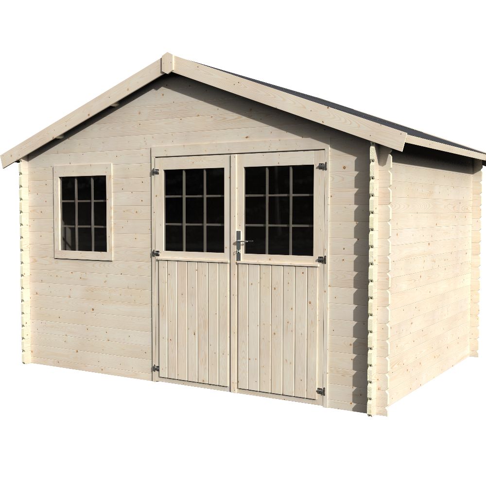 abri de jardin bois 1186 m2 ep34 mm valmont 2