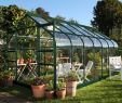 Acheter Serre De Jardin Nouveau Serre En Verre Trempé Supreme Vert 11 4 M² Embase Halls