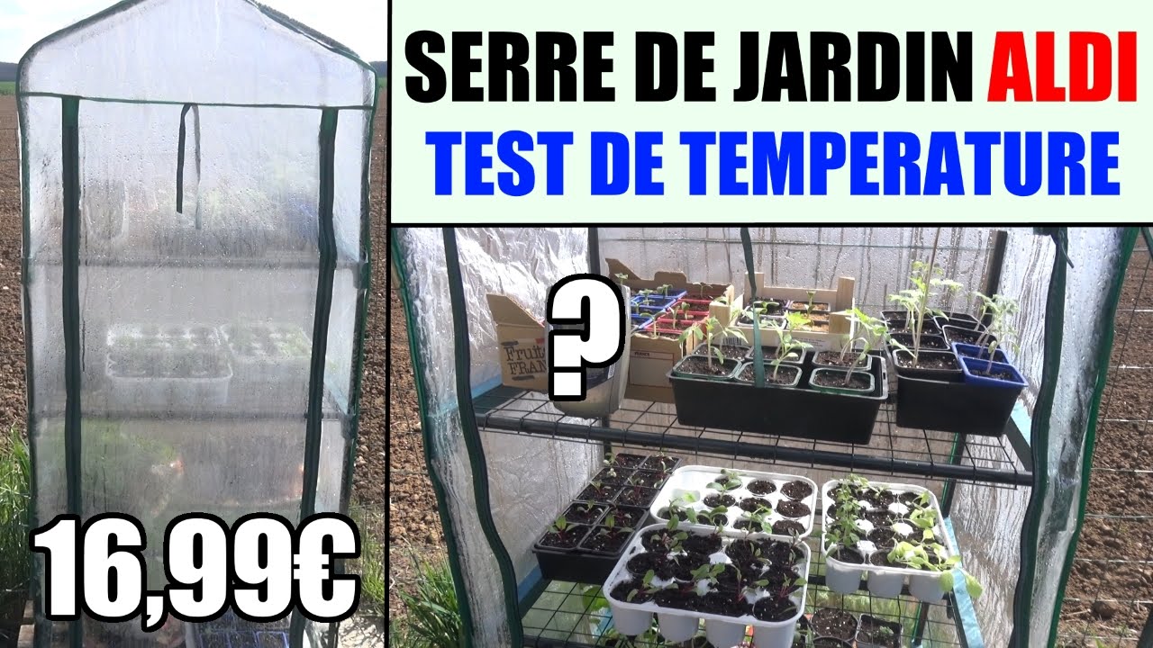 Acheter Serre De Jardin Unique Serre De Jardin Aldi Garden Feelings Presentation Et Test De Température