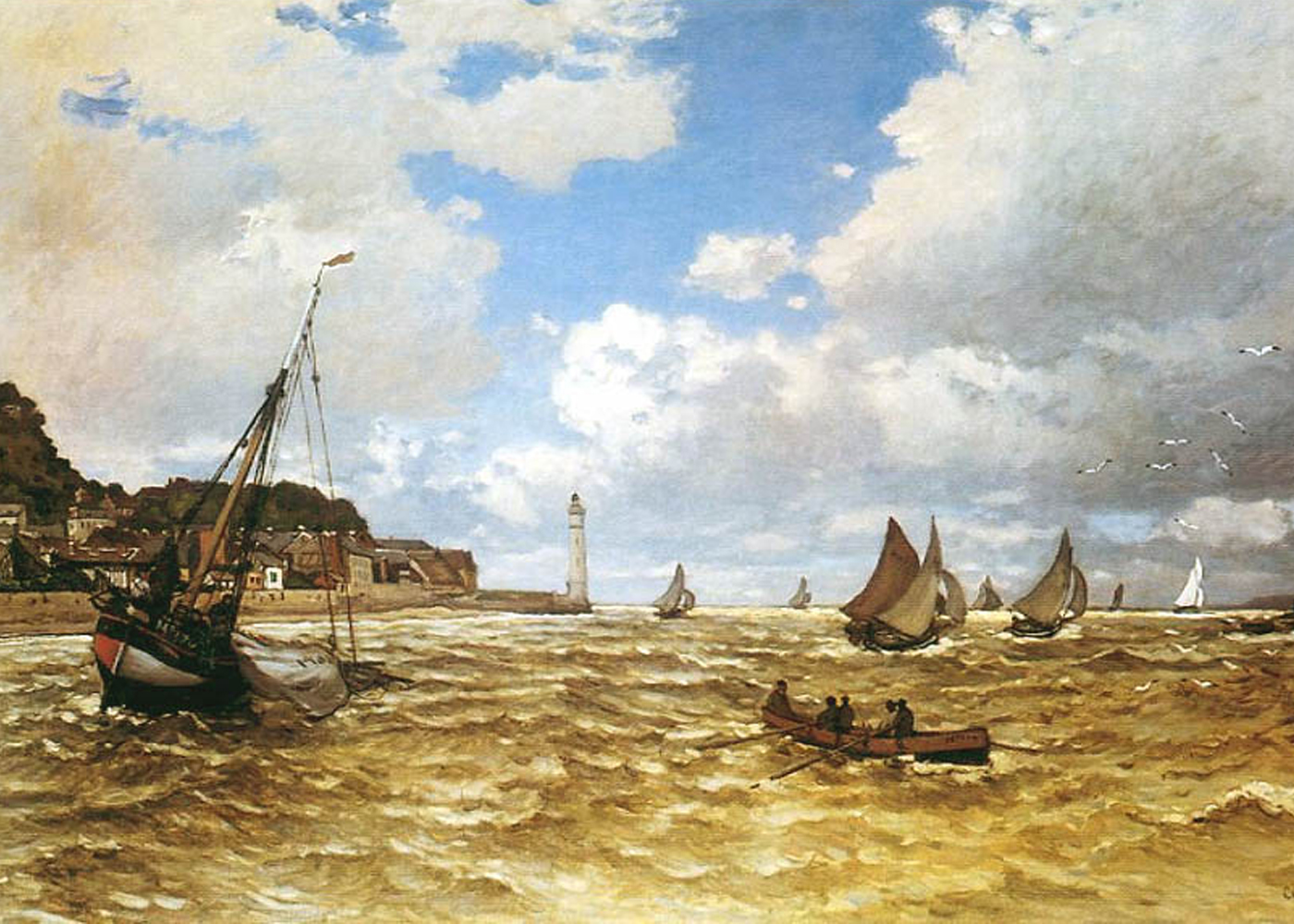 Claude Monet Mouth of the Seine