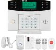 Alarme Jardin Beau Lcd Sécurité Sans Fil Gsm Automatique Cadran Maison Cambrioleur Intrusion Incen Syst¨me D Alarme