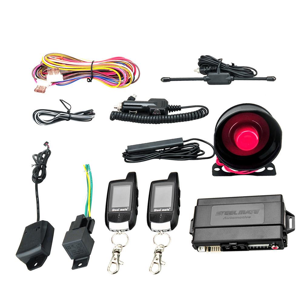 Alarme Jardin Inspirant Acheter Steelmate Alarme De Voiture Porte Clés 888e Deux Alarme Lcd Syst¨me De Sécurité Auto Avec Syst¨me De Démarrage  Distance Keyless Entry Door