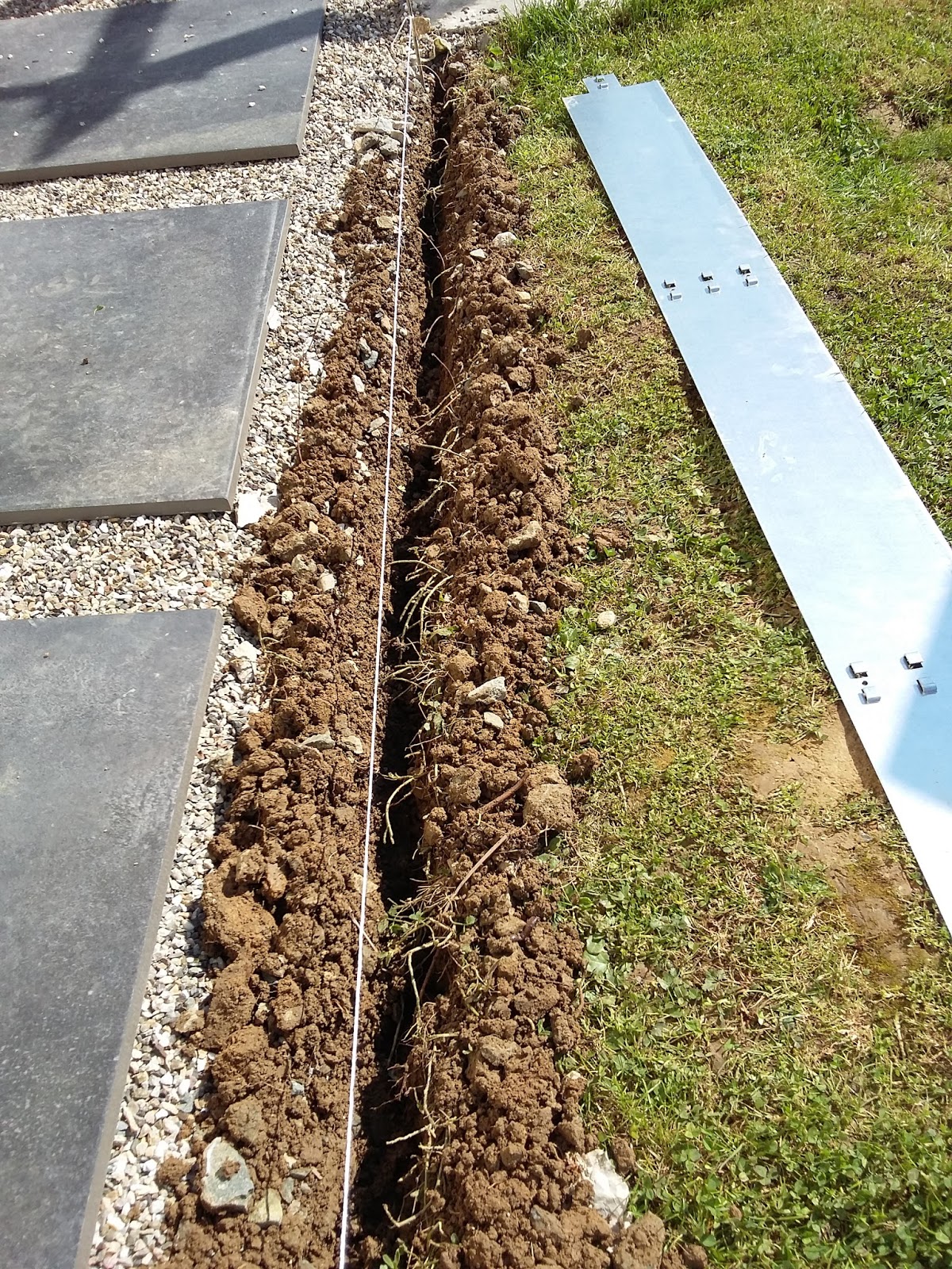 Allée De Jardin En Béton Génial Bricolage De L Idée   La Réalisation Allée Dalle Et