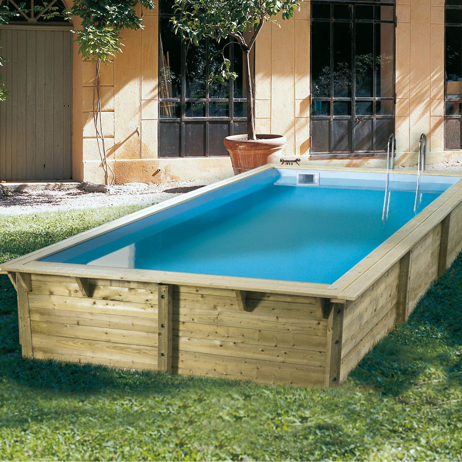 Amenagement Jardin Avec Piscine Best Of Terrasse Bois Piscine Hors sol Impressionnant Amenagement
