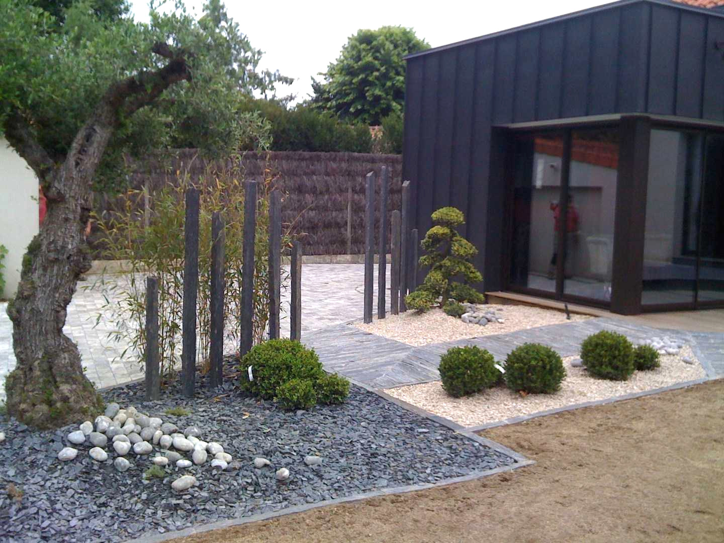 Aménagement Jardin Extérieur Génial Am Nagement Devant De Maison 9 Avec Jardin Devant Maison