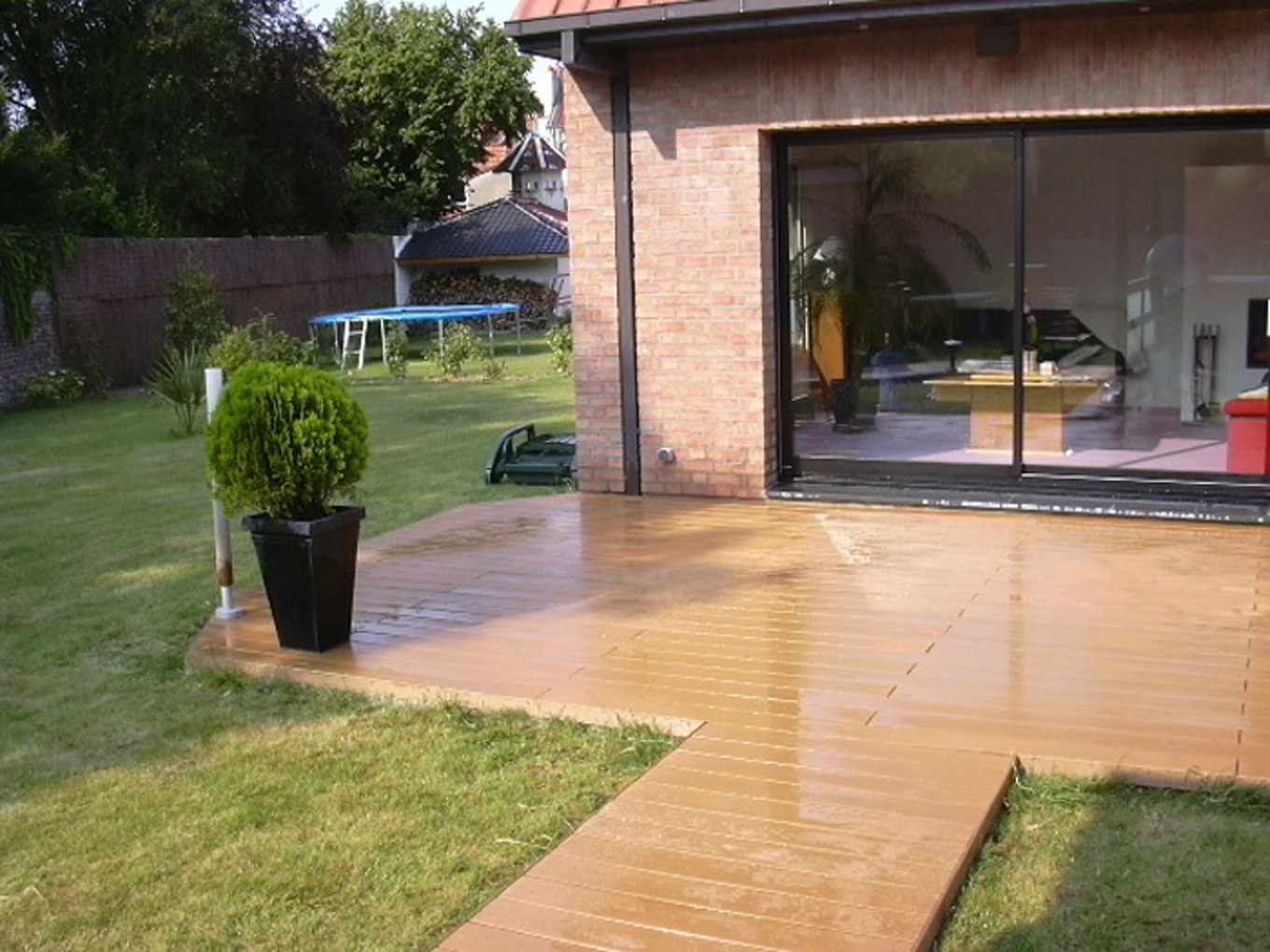 Aménagement Jardin Extérieur Génial Cuisine Nivrem = Terrasse Bois Exterieur Pas Cher Diverses