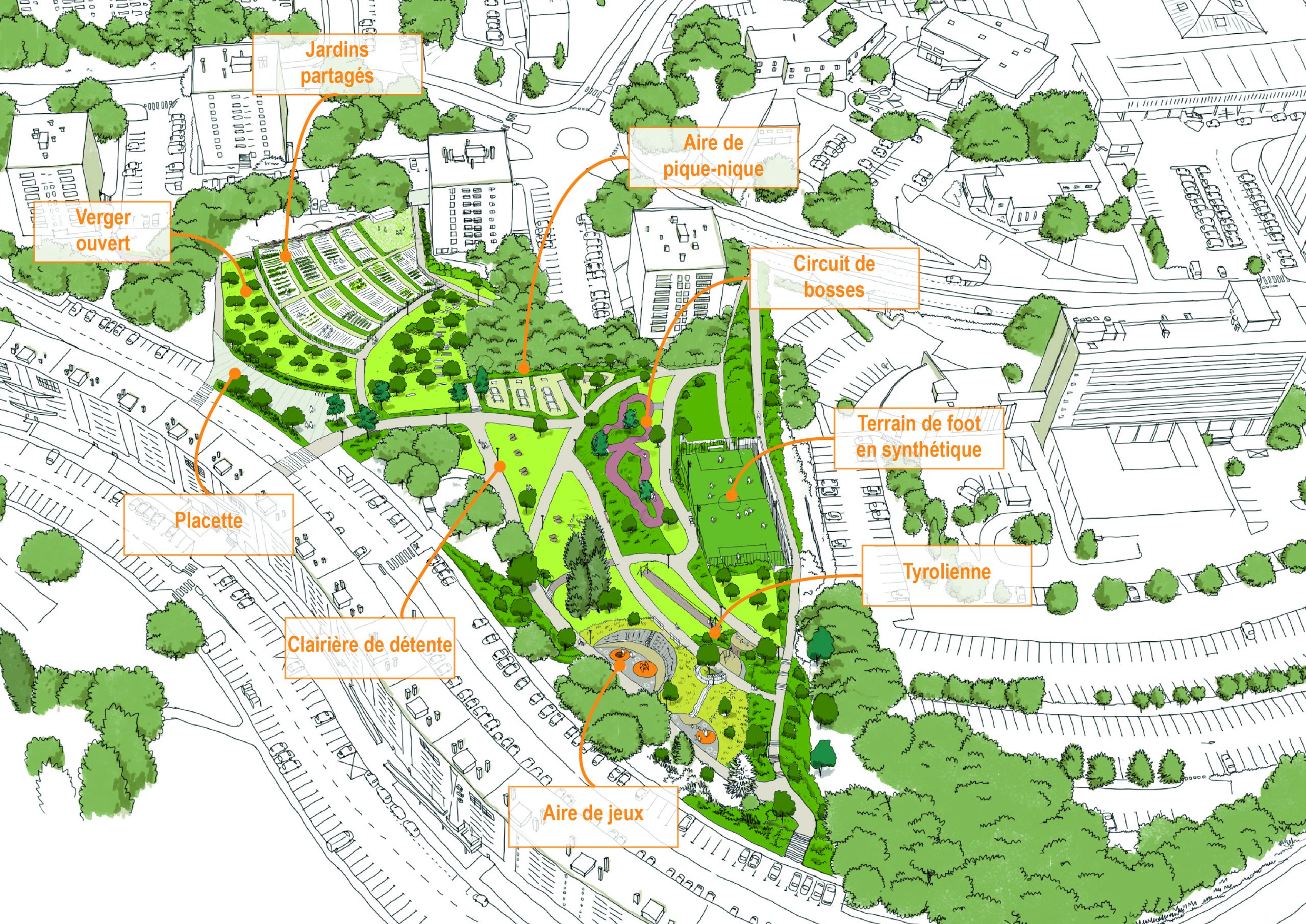 Amenagement Petit Jardin Avec Piscine Inspirant Aménagement Du Parc Des étoiles Au Val De L Aurence