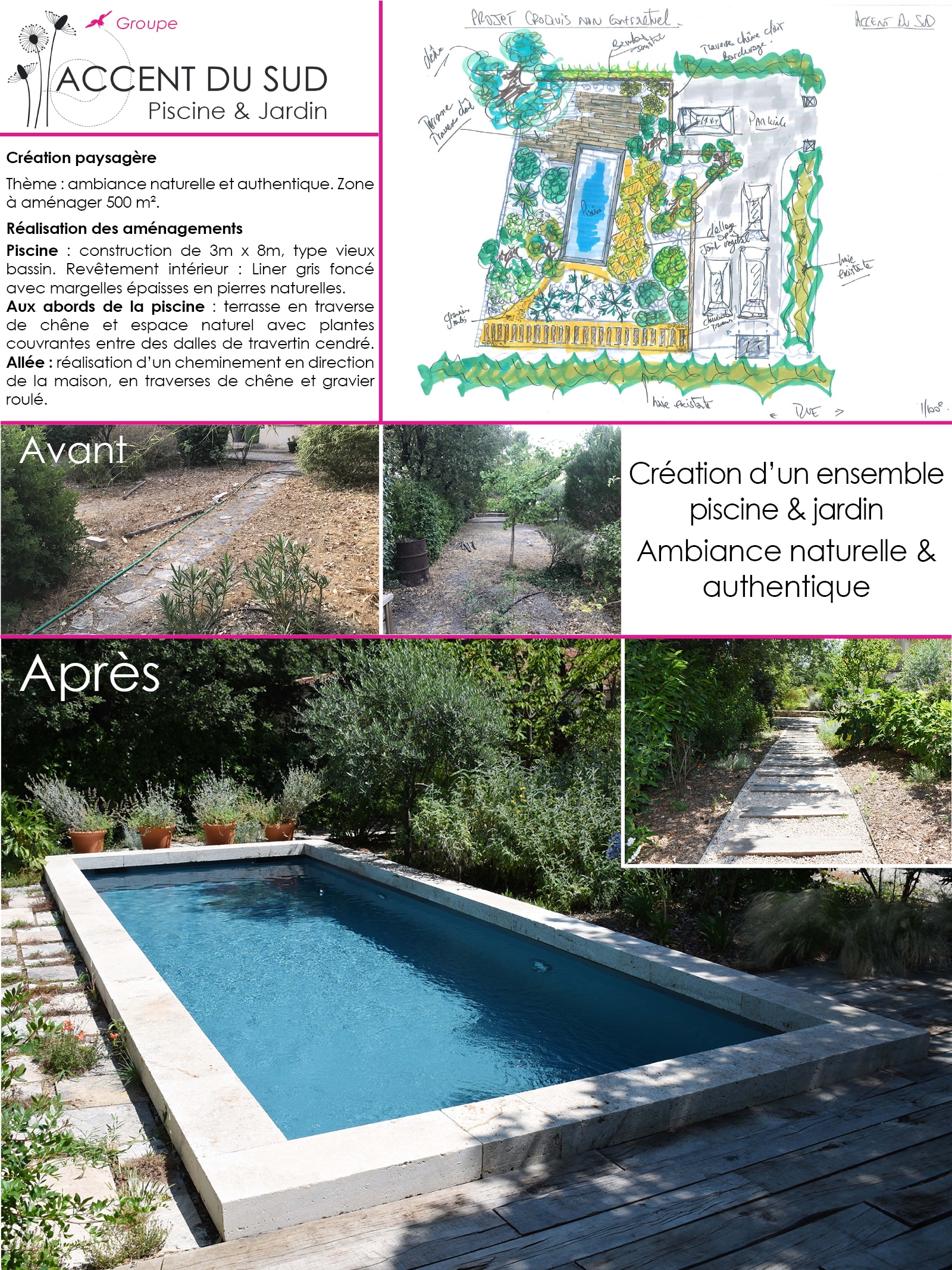 conception realisation jardin moderne