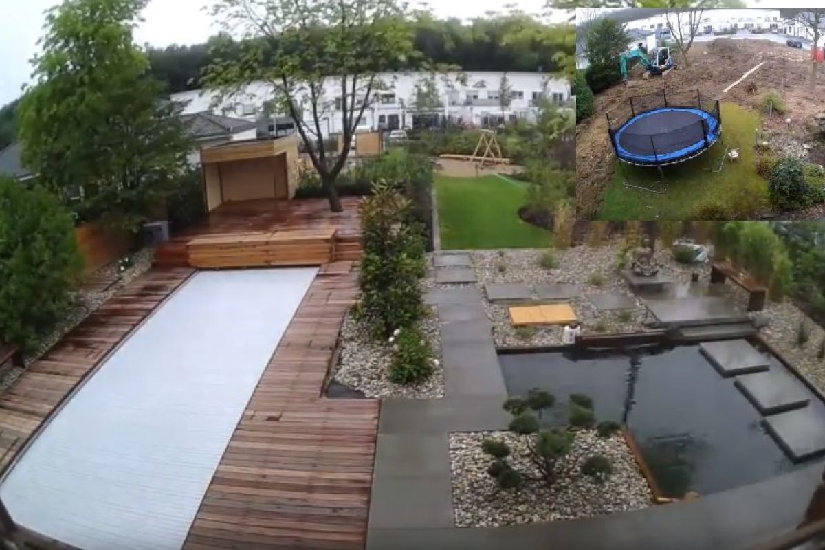 Amenagement Petit Jardin Avec Piscine Unique Timelapse L Aménagement D Un Jardin Avec Piscines Magiline