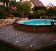 Amenagement Terrasse Bois Jardin Luxe Piscine Hors sol Terrasse Bois Novo P