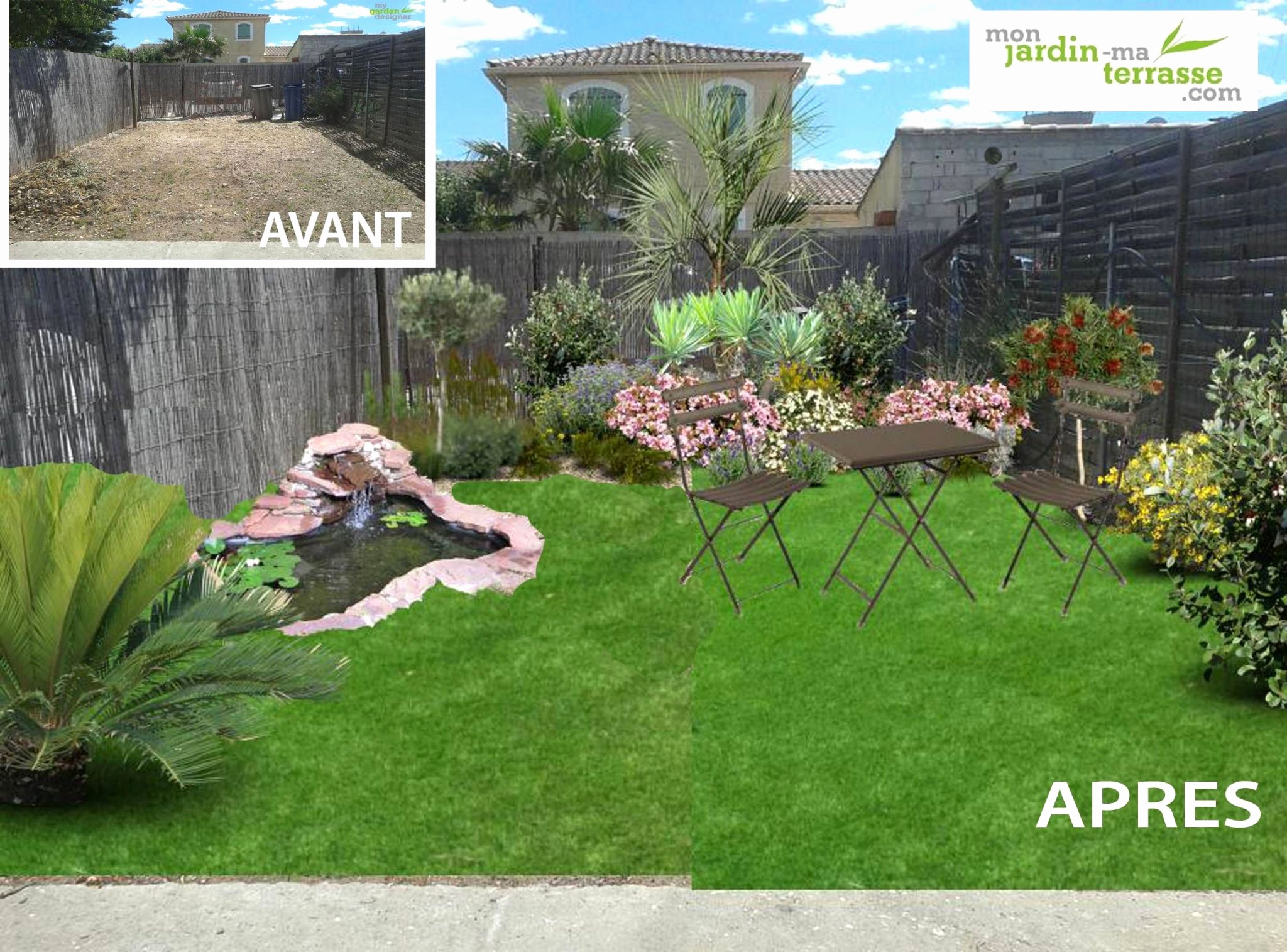 Aménagement Terrasse Et Jardin Photo Nouveau Idee Amenagement Jardin Devant Maison – Gamboahinestrosa