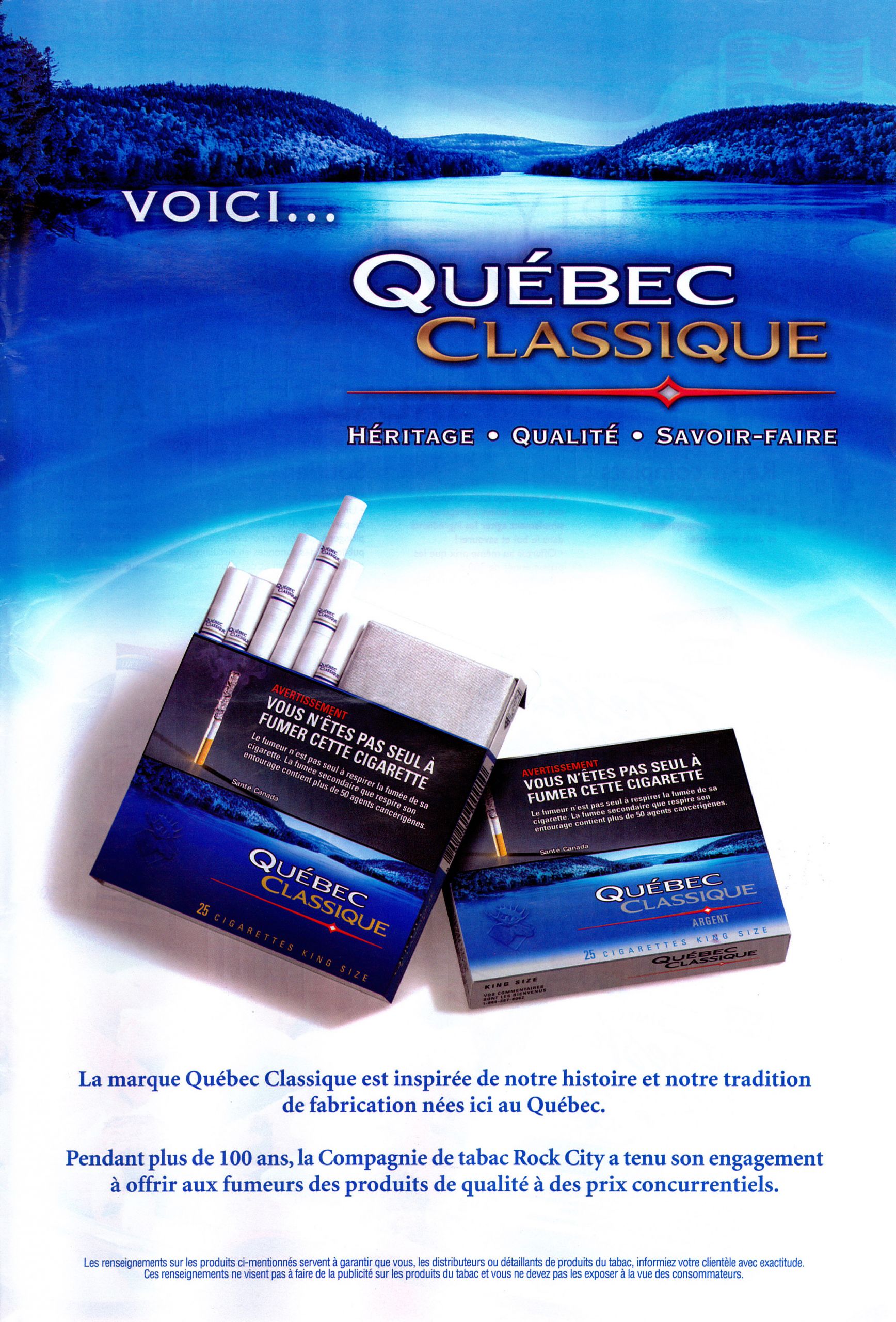 PUB 08 05 00 QuebecClassique Alimentation Mai 2008