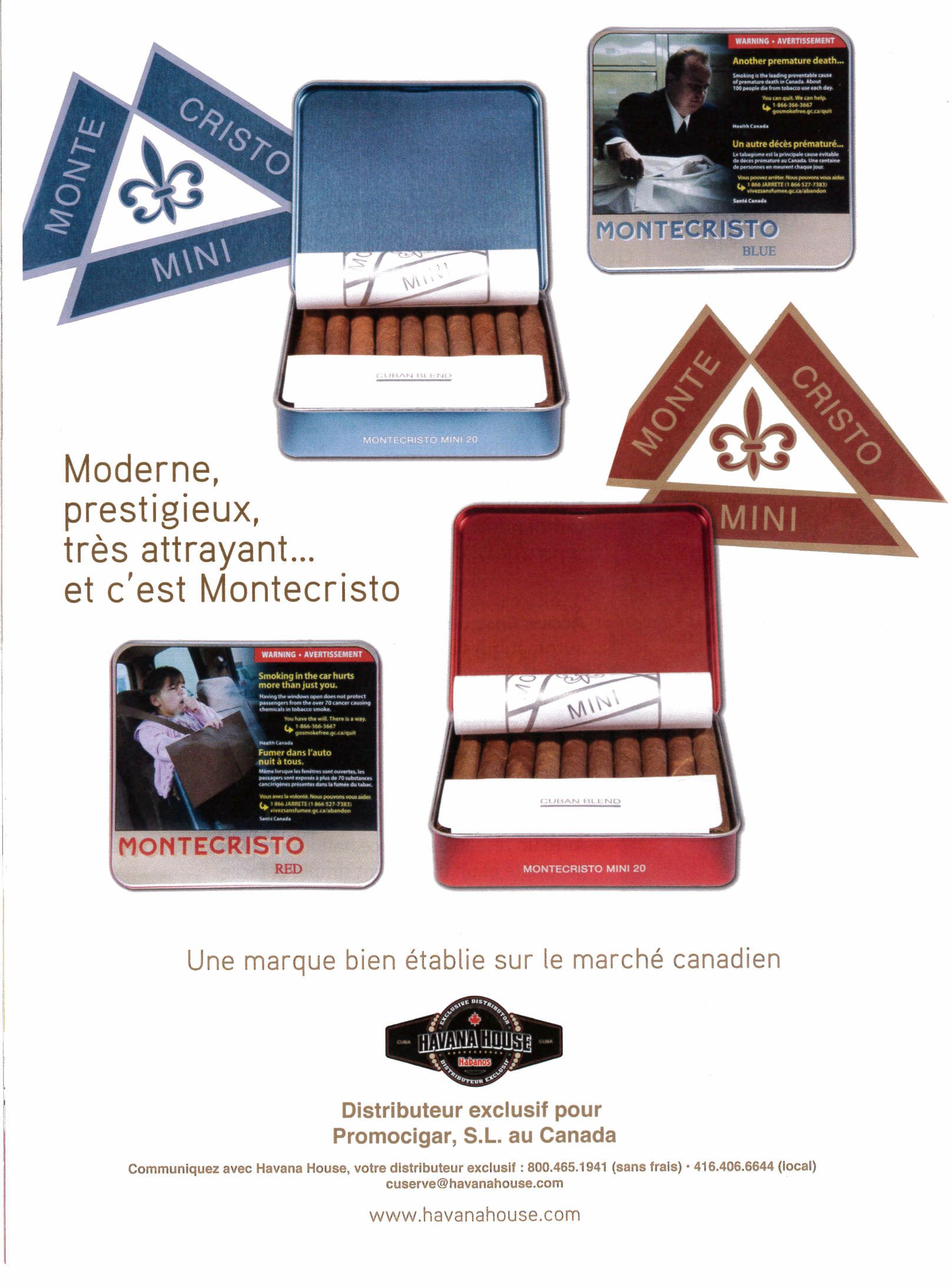 PUB 15 01 00 Moderne prestigieux attrayant Montecristo p16