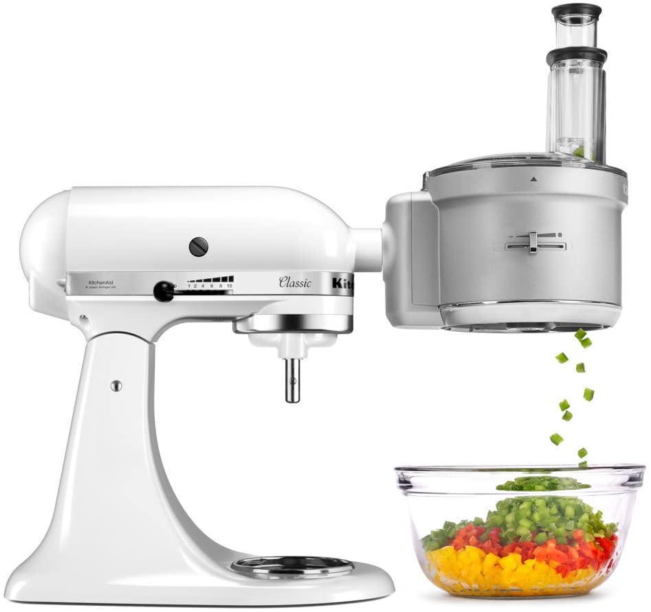 Aménager son Jardin Élégant Kitchenaid 5ksm2fpa Trancheur Rapeur Pour Robot Artisan Argent