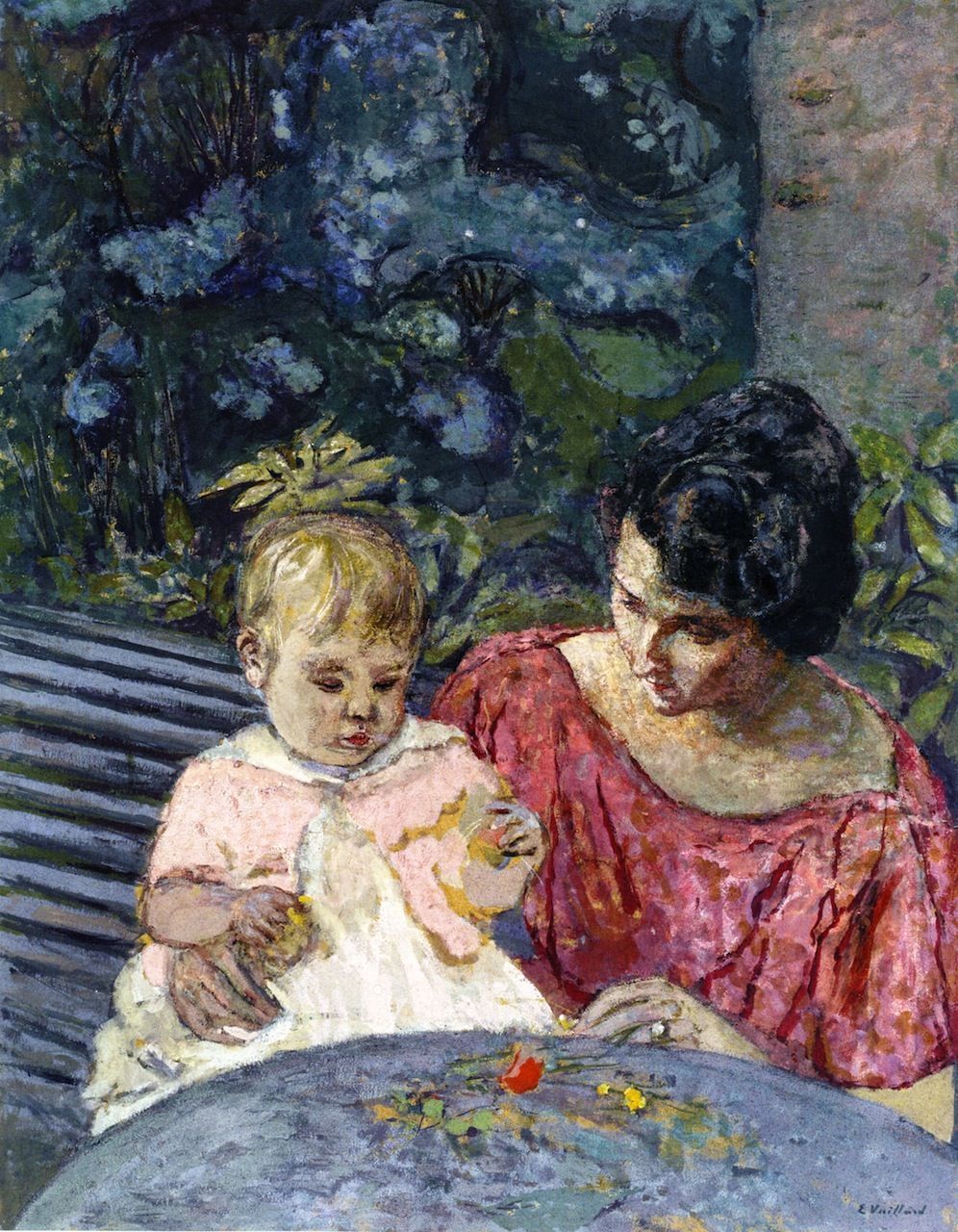 Art Et Jardin Inspirant édouard Vuillard Madeleine Descorps Et son Fils Bernard Au