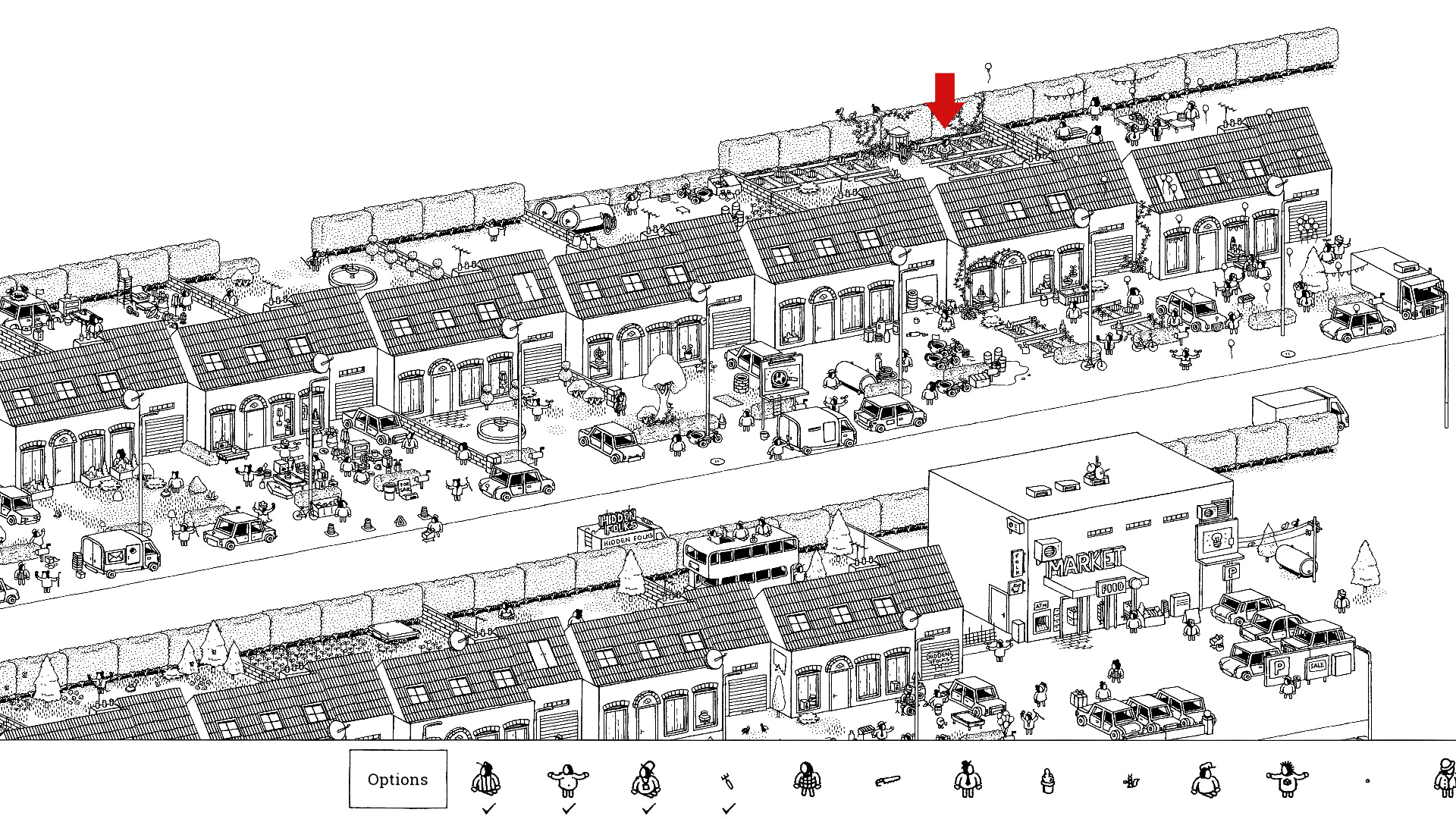 Astuce Jardin Beau Ville 2 La Banlieue Résidentielle Hidden Folks Monster