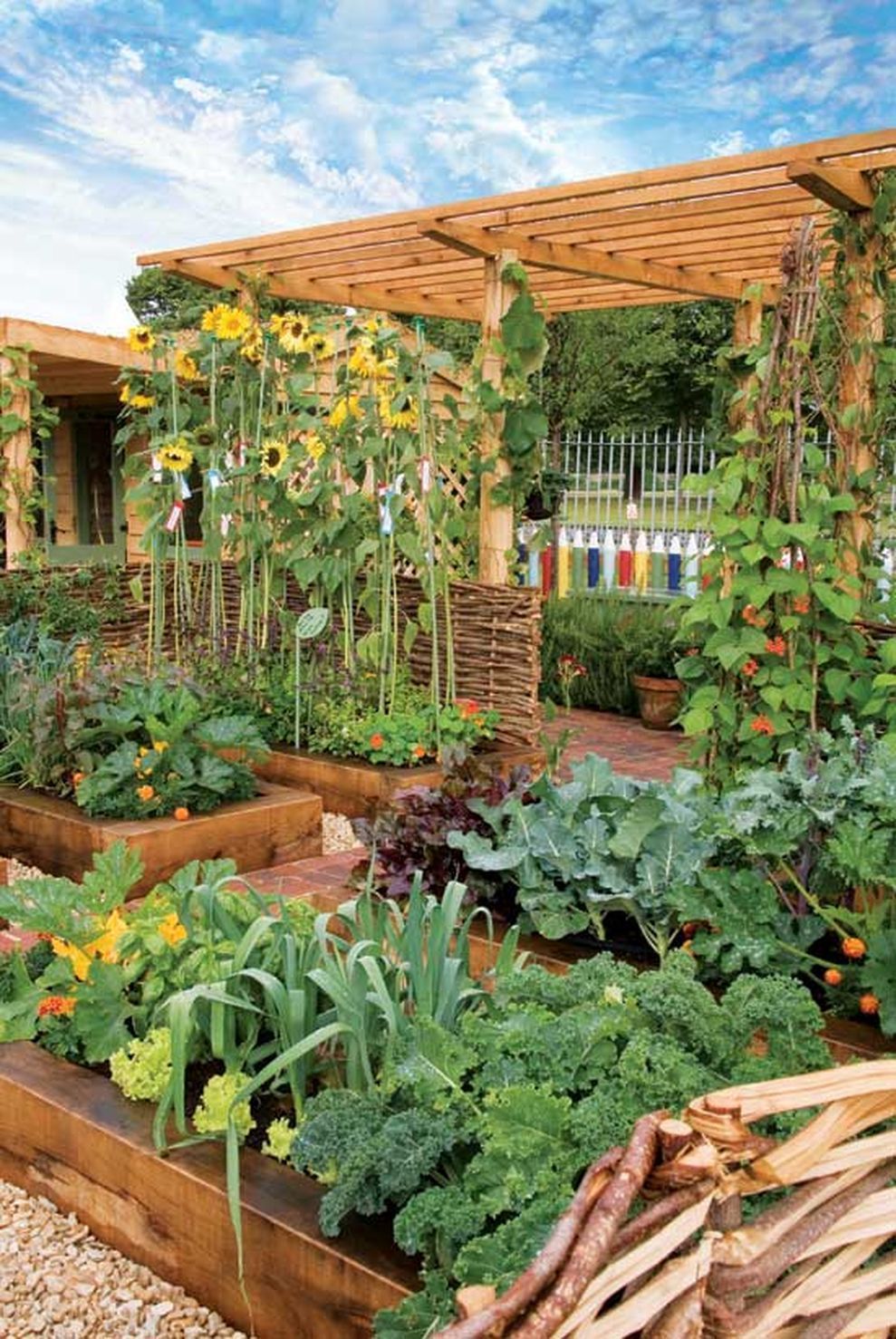 Astuce Jardin Luxe Affordable Backyard Ve Able Garden Designs Ideas 05