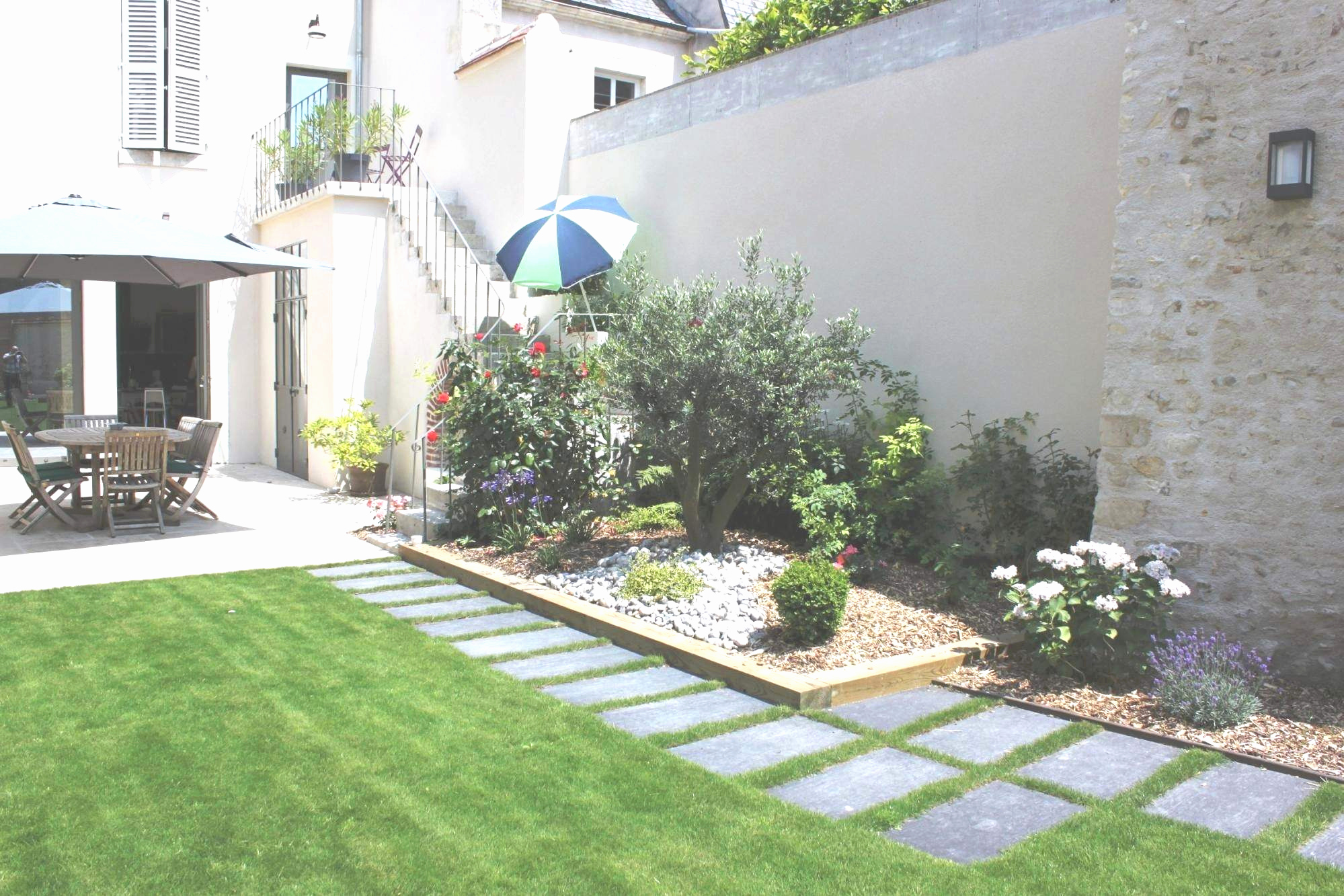 Au Jardin Fleuri Élégant Amenagement Cuisine Exterieure Unique Cuisine Exterieure