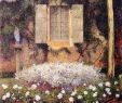 Au Jardin Fleuri Élégant La Fenetre Sur Le Jardin by Henri Martin