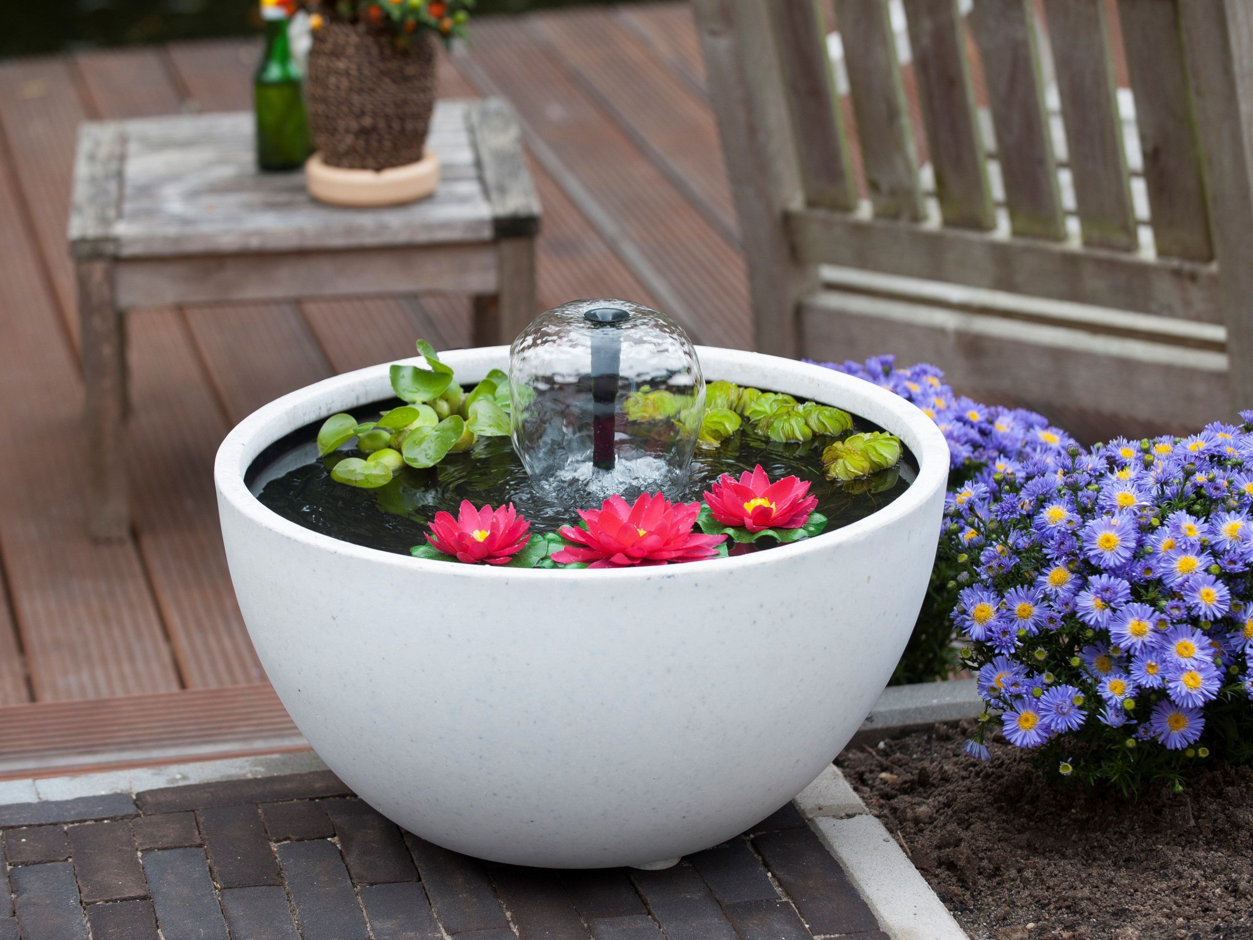 Au Jardin Fleuri Luxe Still Pot Fountain Water Features Can Be Easy with Simple