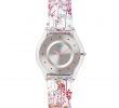 Au Jardin Fleuri Luxe Swatch Sfe102 Uni Floralia Jardin Fleuri Silver Sunray