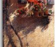 Au Jardin Fleuri Nouveau La Fenetre Fleurie by Henri Martin