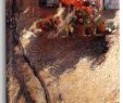 Au Jardin Fleuri Nouveau La Fenetre Fleurie by Henri Martin