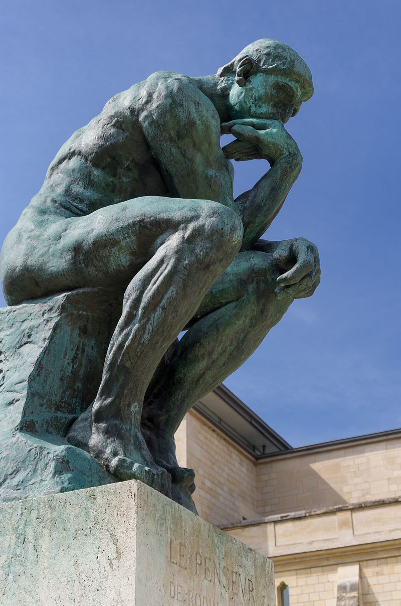 800px Le Penseur in the Jardin du Musée Rodin Paris 14 June 2015