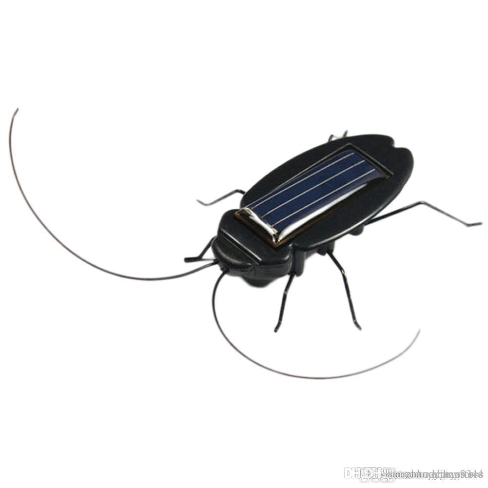 Blattes De Jardin Nouveau Httoy Dr´le Blagues Nouveau Gros solaire Cockroach D Insectes Bug Teaching toy Cadeau Bébé Enfants En Plastique Insectes solaire Pour Childred Jouets