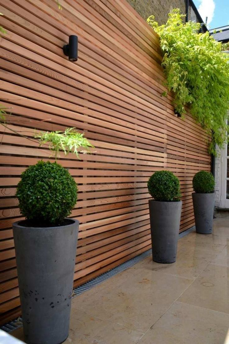 Brise Vue Jardin Inspirant écran Et Cl´ture Aérée – Mur   Lames En Bois